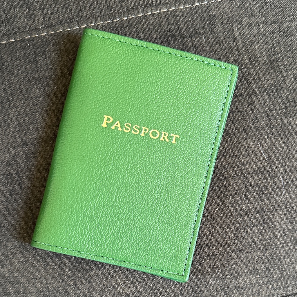 Green Passport Holder